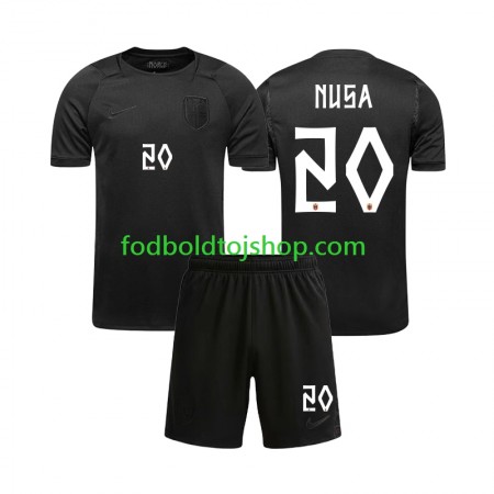 Norge Antonio Nusa 20 Børn Udebane trøje World Cup 2026 S/S